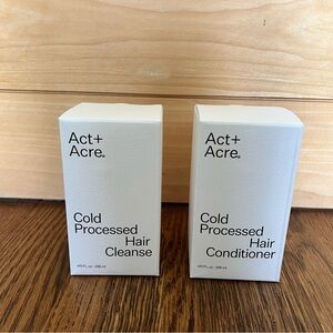Act + Acre Shampoo & Conditioner NIB